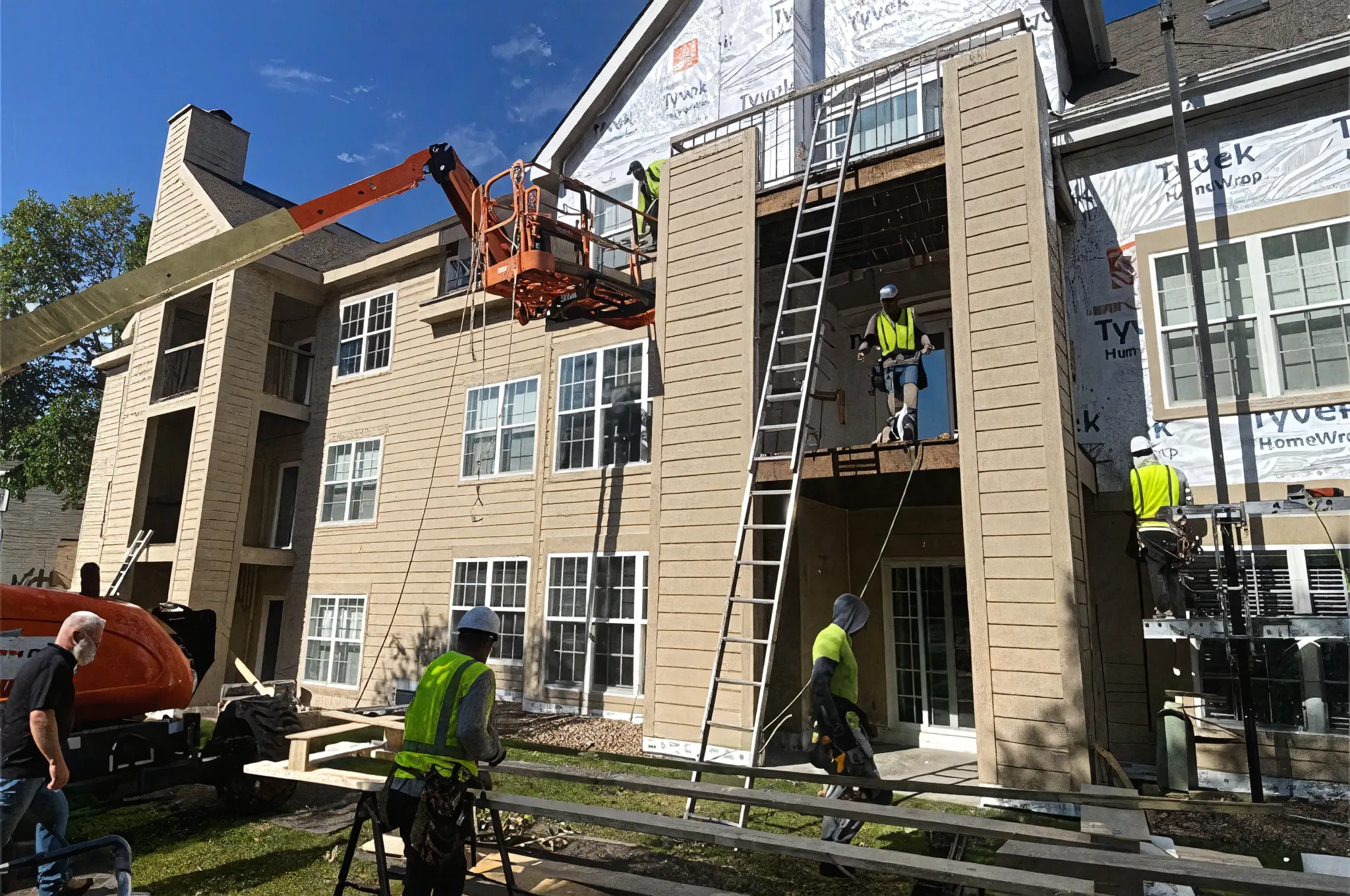 Minnesota Apartment Building Siding