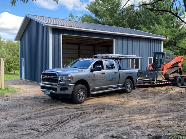 Wick Buildings Pole Barn by Allan Dorney Construction